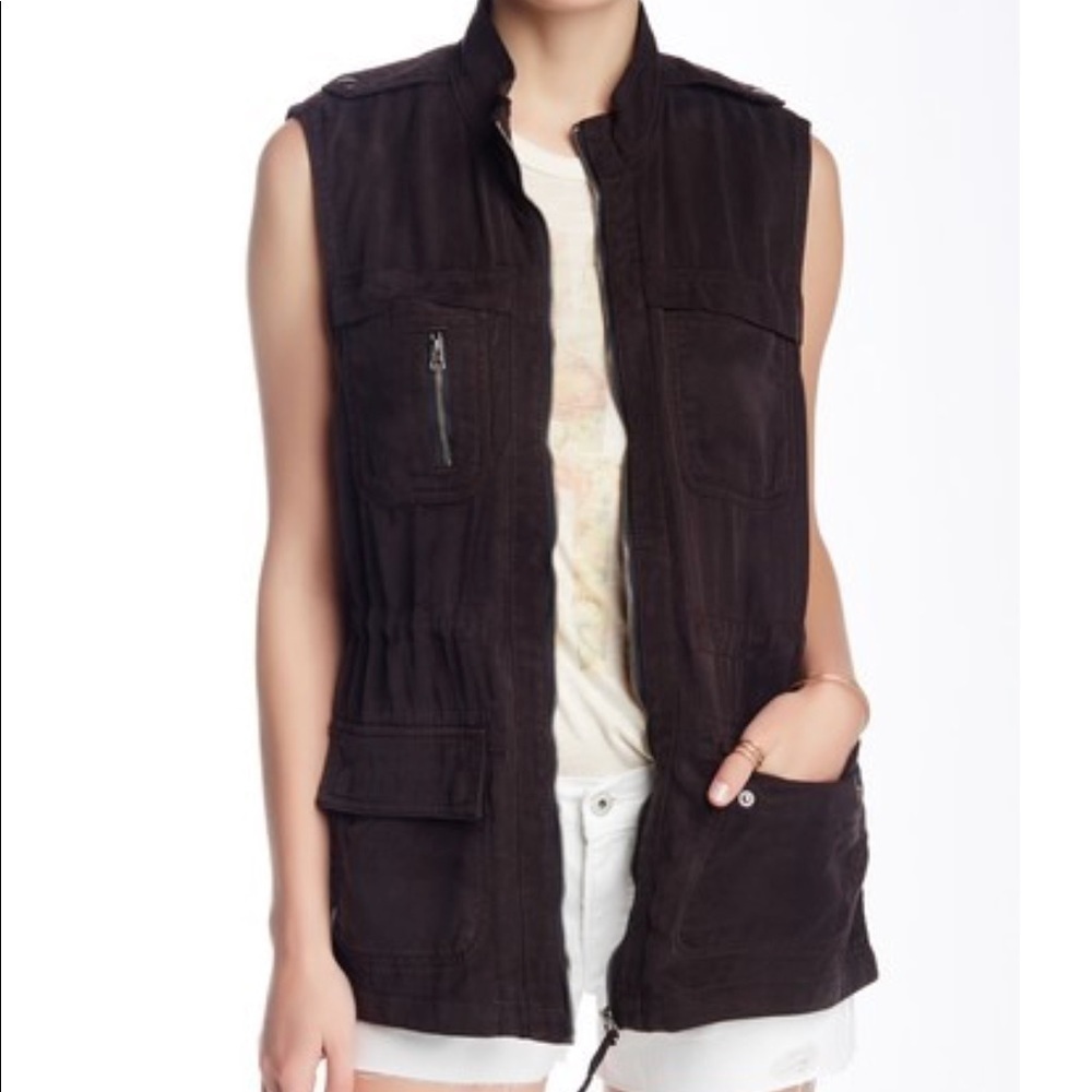 Lucky brand 100% tencel Vest xs